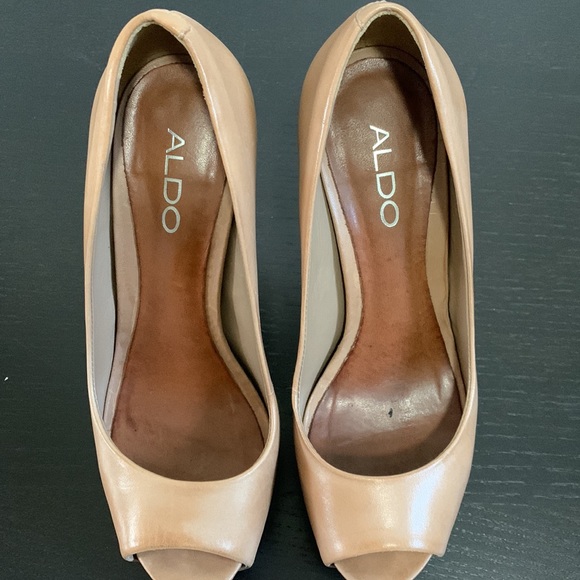 ALDO platform genuine leather high heel - Picture 13 of 13